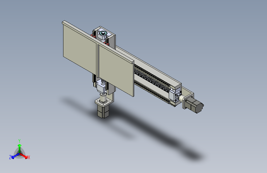 XY轴模组常用平台设计图