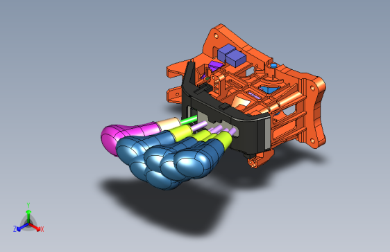 变速器排杆总成