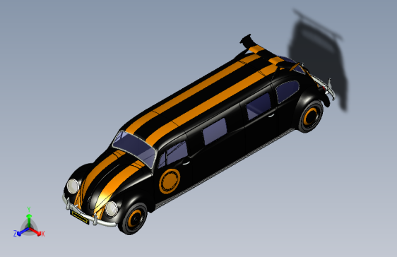 大众加长版轿车