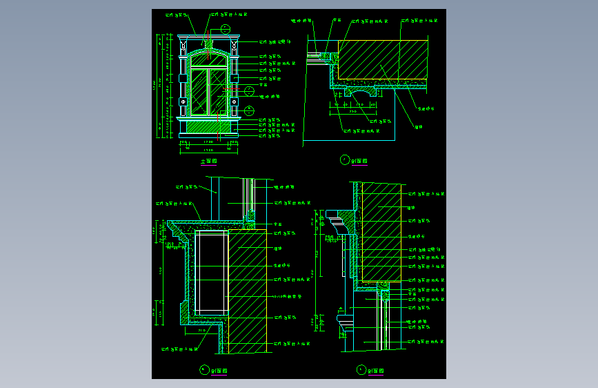 032-门窗大样（二十三）