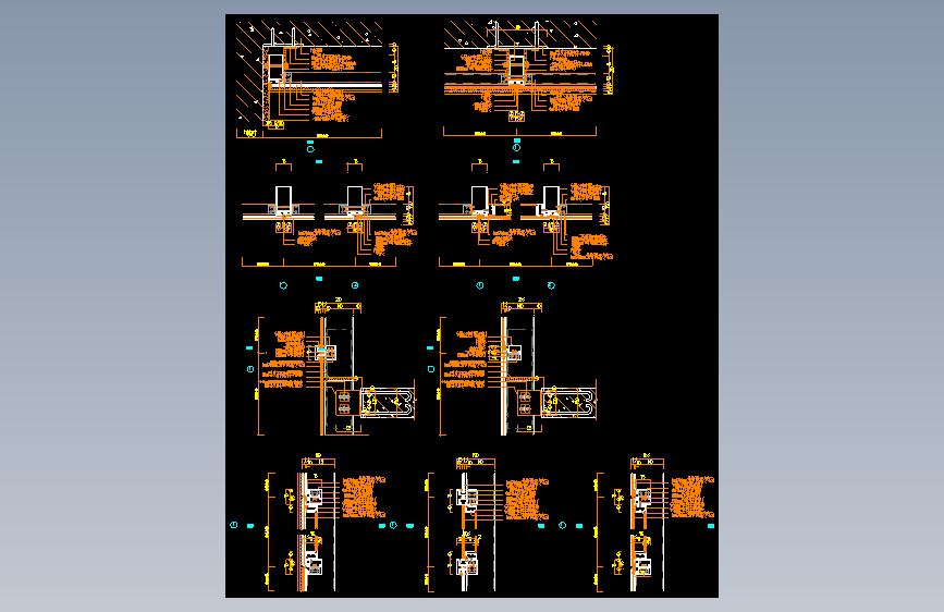 052-幕墙节点图2