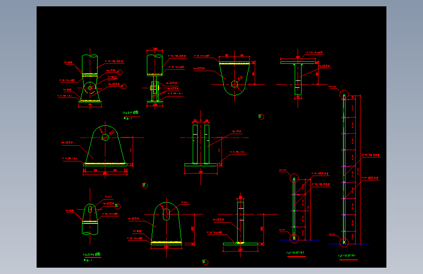 223-点式幕墙钢节点1