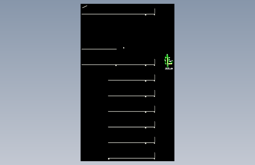 屋顶砼栏板大样02