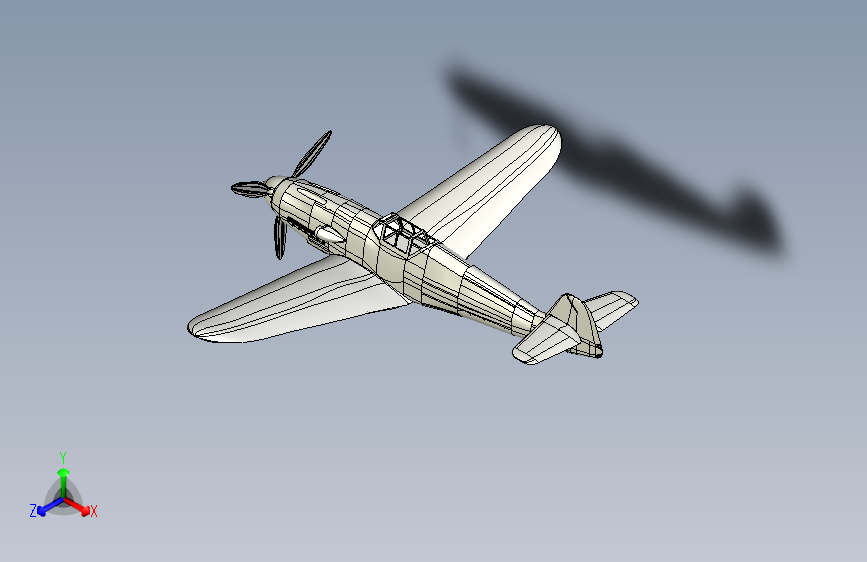 A0001794-梅塞施密特 BF 109 V1飞机