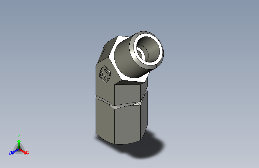 45度组合接头EV06LOMDCF.igs