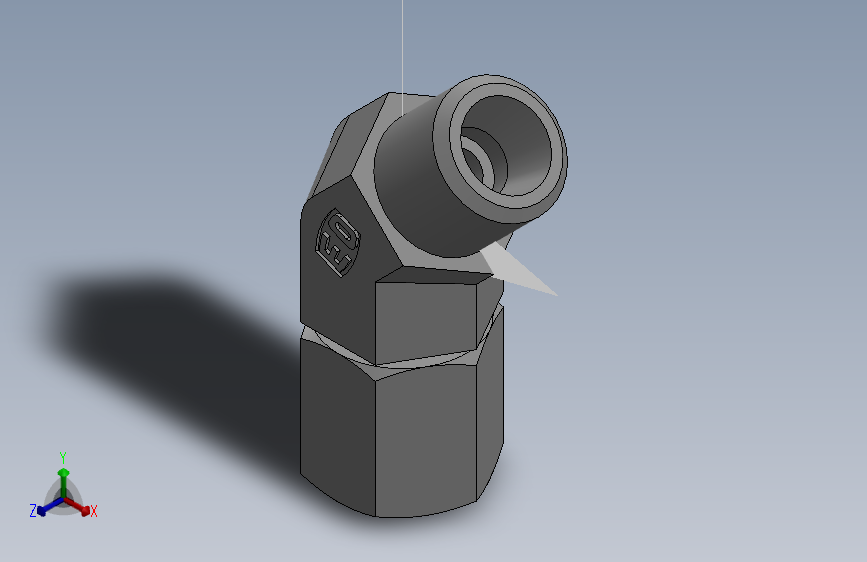 45度组合接头EV06LOMDCF.sldprt