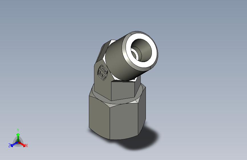 45度组合接头EV06SOMDCF.igs