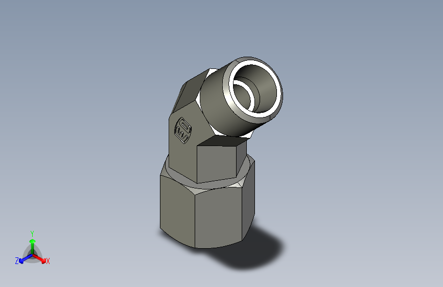 45度组合接头EV08LOMDCF.igs