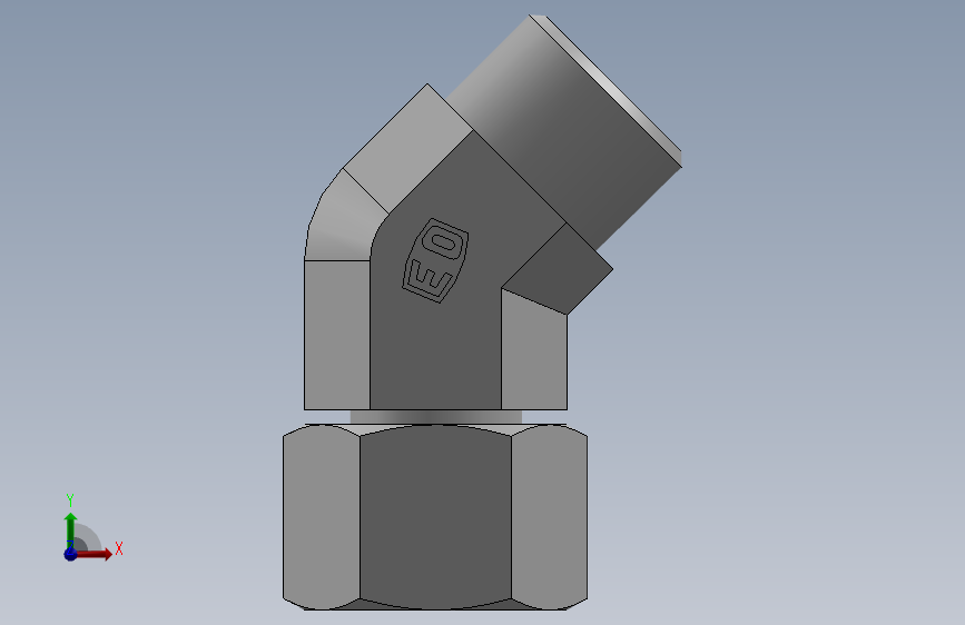 45度组合接头EV12LOMD.SLDPRT