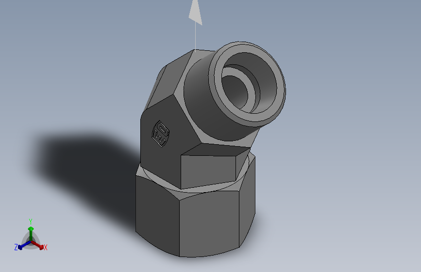 45度组合接头EV12SOMDCF.sldprt