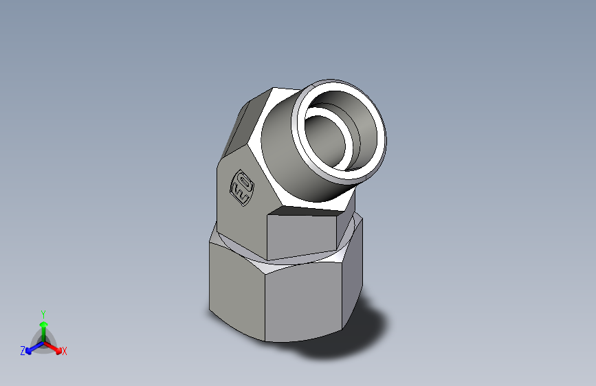 45度组合接头EV16SOMD.igs