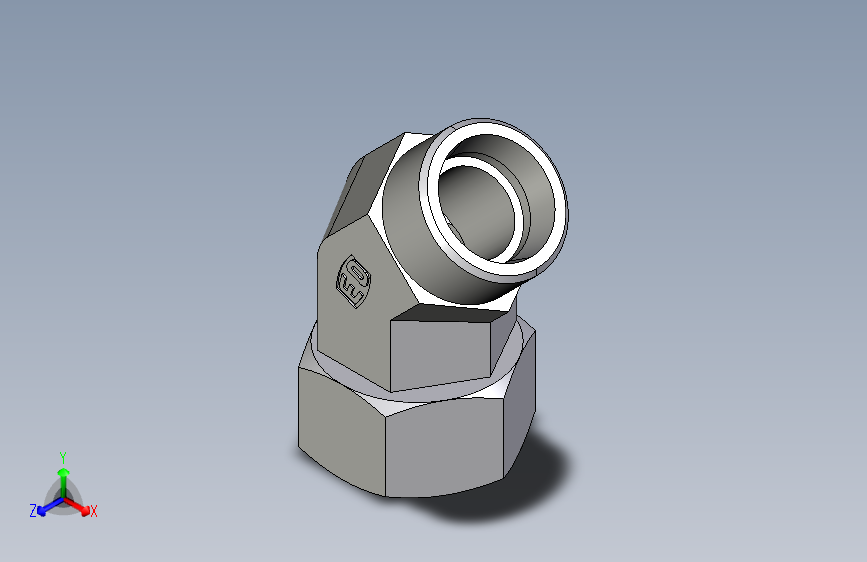 45度组合接头EV18LOMD.igs