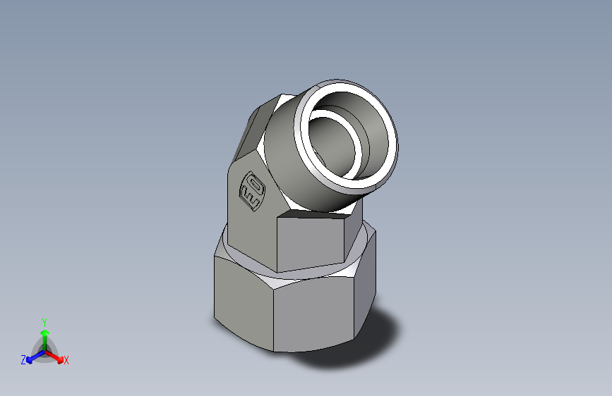 45度组合接头EV20SOMD.igs