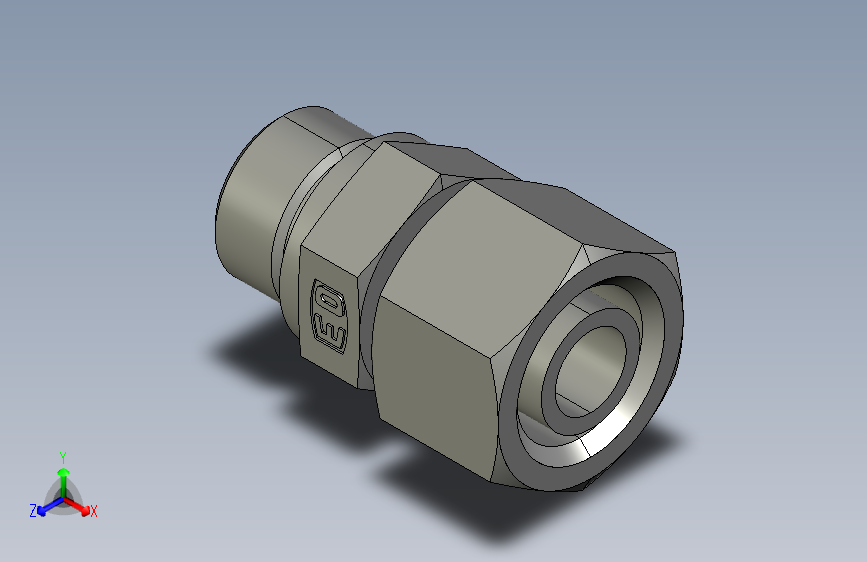 公制ED密封-加长EVGE16SMEDCF.igs