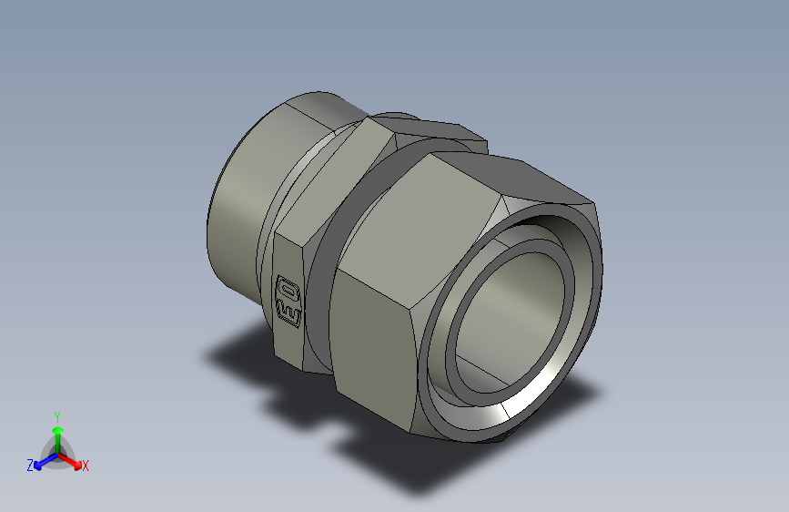 公制ED密封-加长EVGE35LMEDCF.igs