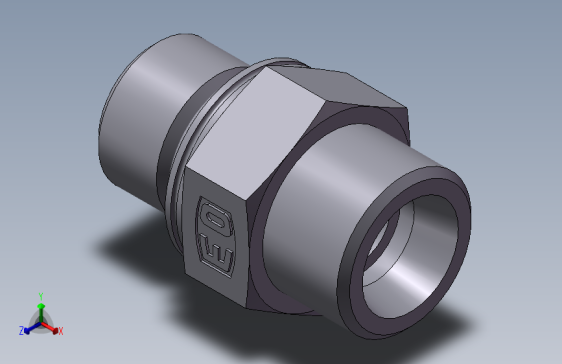 公制螺纹O圈密封GEO12SMOMDCF.SLDPRT
