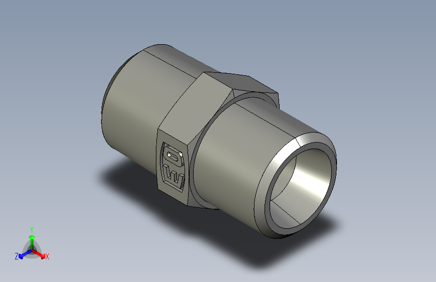 公制锥螺纹GE06LLMCFX.igs