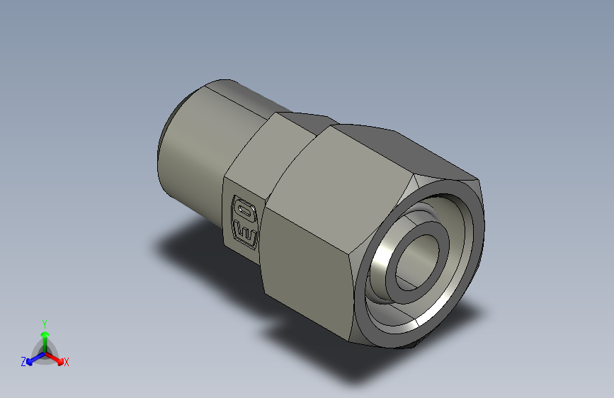 美制锥螺纹组合接头EGE12S3_8NPTCF.igs