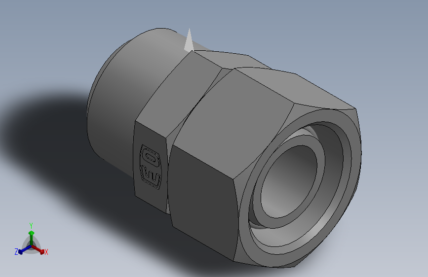 美制锥螺纹组合接头EGE30S11_4NPTCF.sldprt