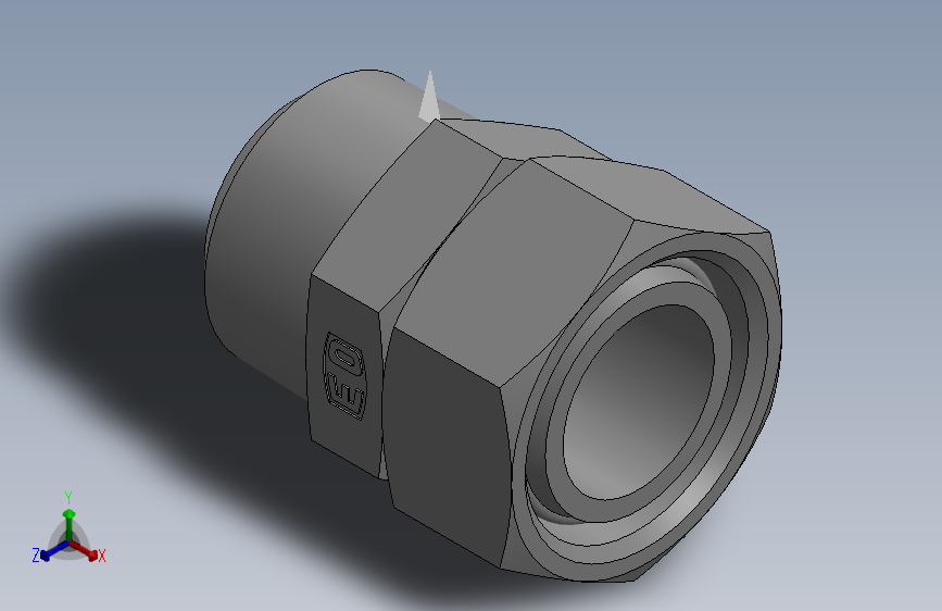 美制锥螺纹组合接头EGE35L11_4NPTCF.sldprt