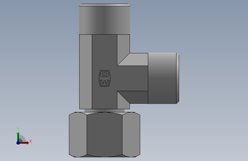 三通组合接头EL12SOMD.SLDPRT
