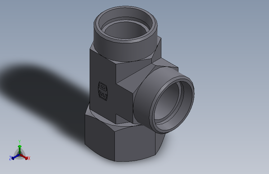 三通组合接头EL28LOMD.SLDPRT