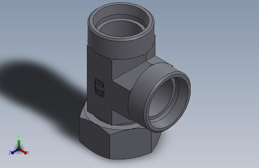 三通组合接头EL35LOMD.SLDPRT
