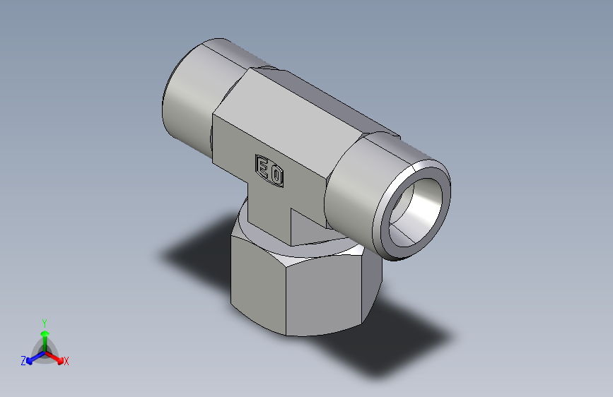三通组合接头ET10SOMD.igs