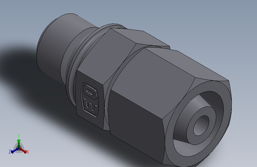 直接头公制O圈密封EGEO08LMCF.SLDPRT