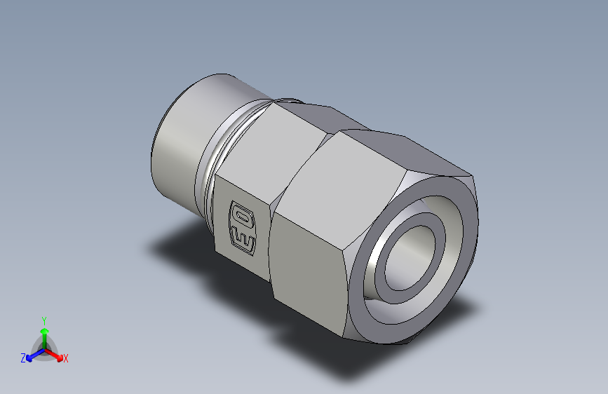 直接头公制O圈密封EGEO20SMCF.stp