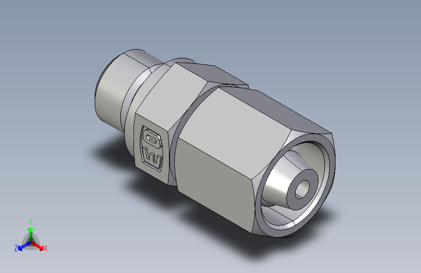 直通公制螺纹组合接头EGE06LMED.igs