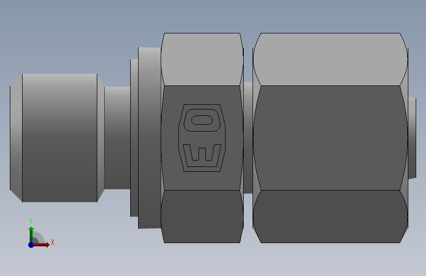 直通公制螺纹组合接头EGE08LMED.SLDPRT