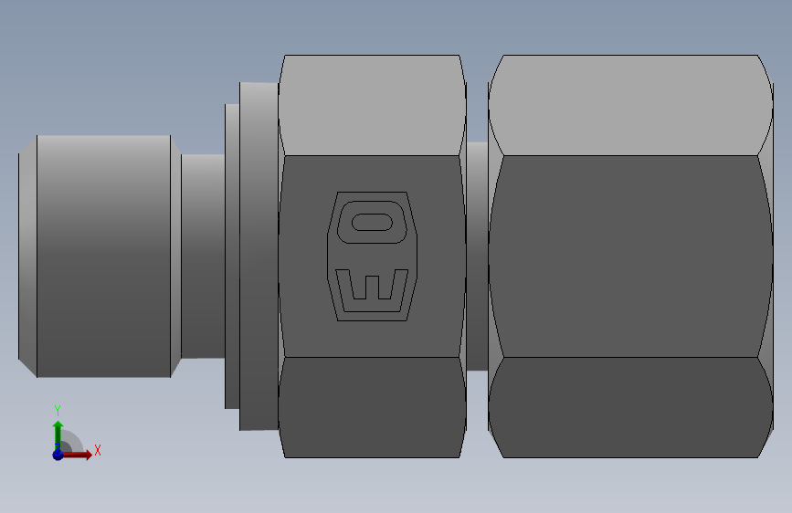 直通管螺纹组合接头EGE08SRED.SLDPRT