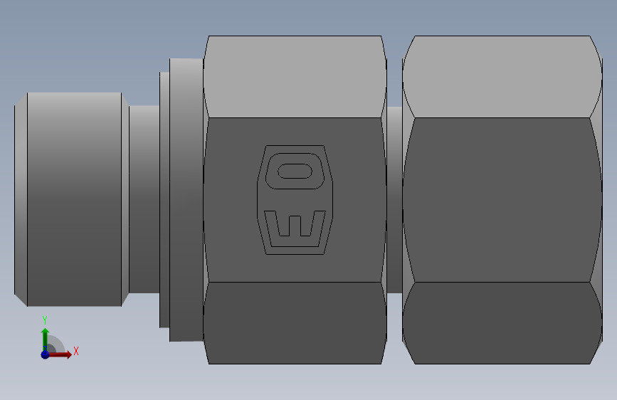 直通管螺纹组合接头EGE12LRED.SLDPRT