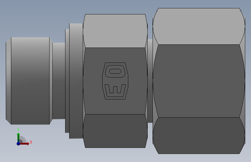 直通管螺纹组合接头EGE12SRED.SLDPRT