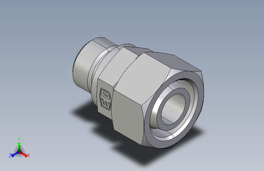 直通管螺纹组合接头EGE18LRED.igs