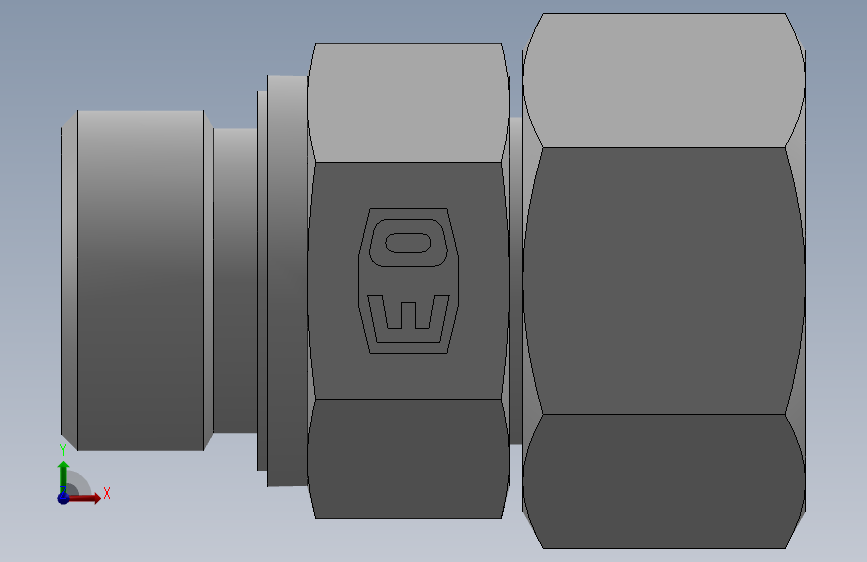直通管螺纹组合接头EGE20SRED.SLDPRT