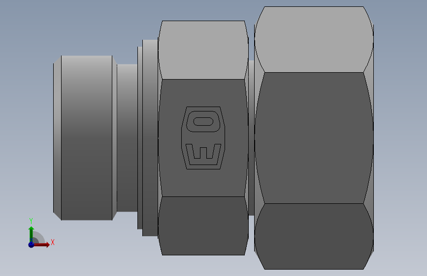 直通管螺纹组合接头EGE25SRED.SLDPRT