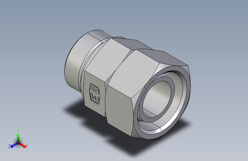 直通管螺纹组合接头EGE38SRED.igs
