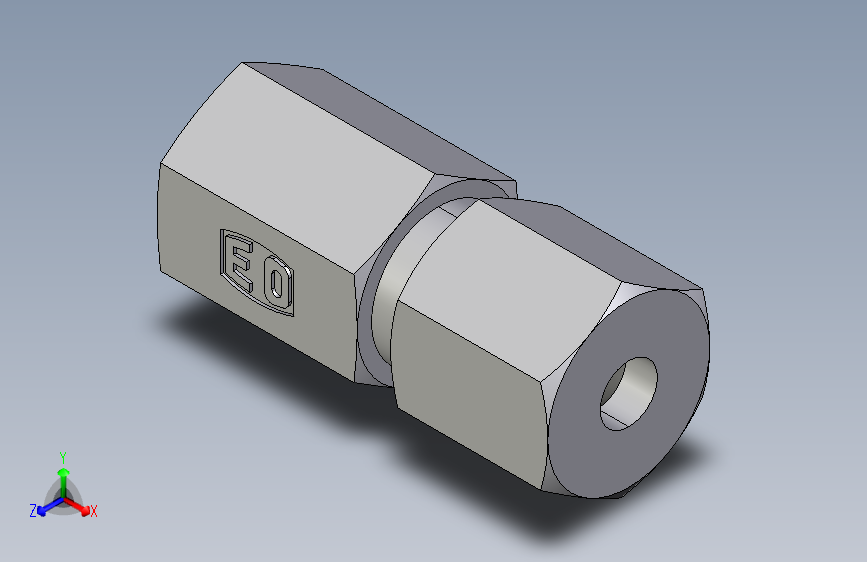 直通内螺纹接头GAI06SMCF.igs