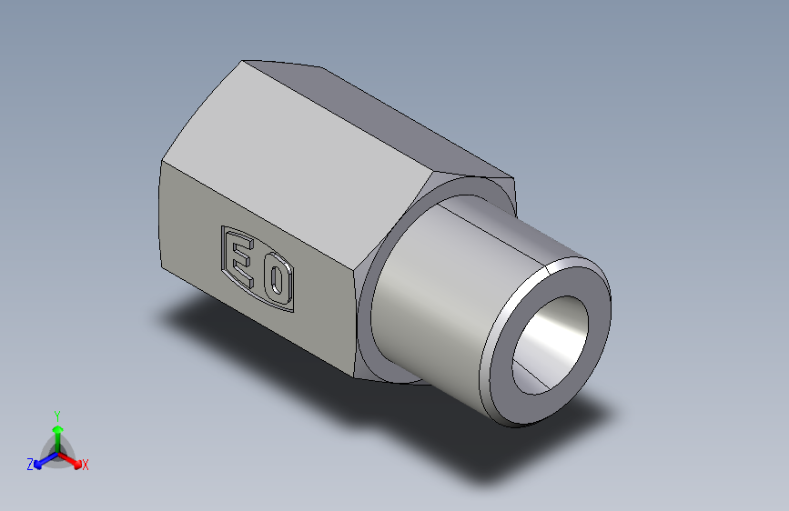 直通内螺纹接头GAI06SMCFX.igs