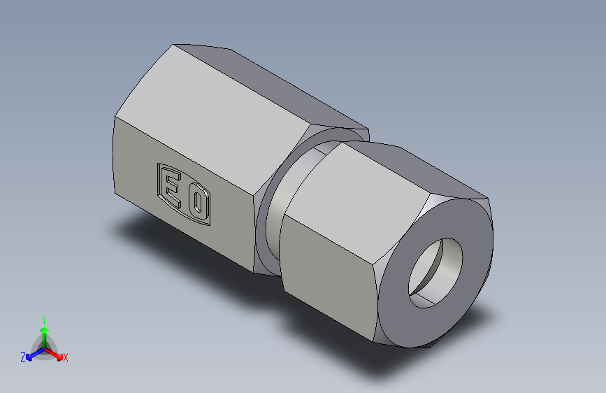 直通内螺纹接头GAI08LMCF.igs