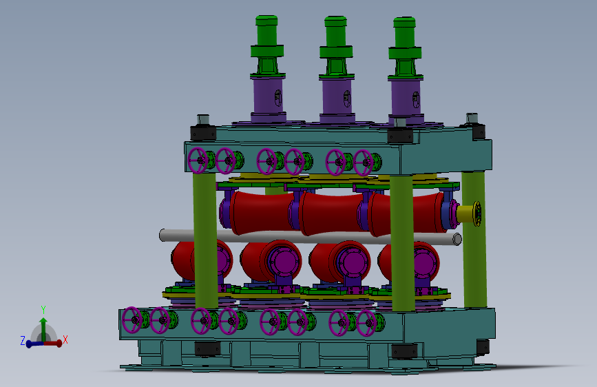 七辊矫直机主机