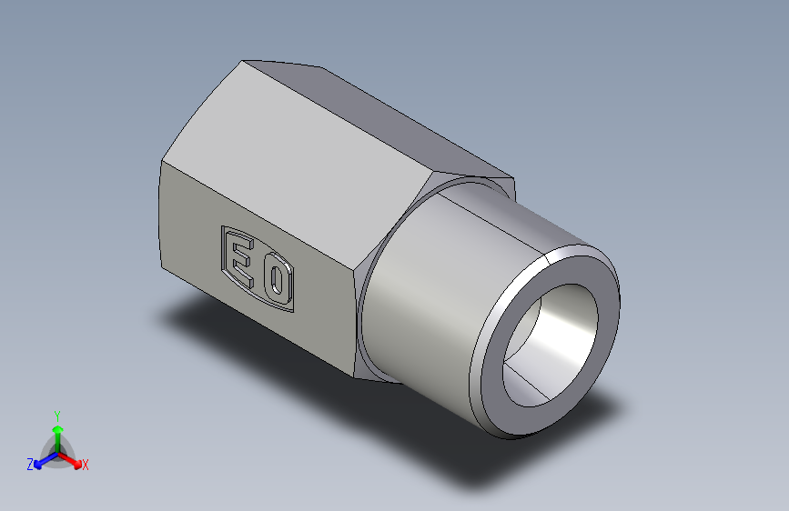 直通内螺纹接头GAI08SMCFX.igs