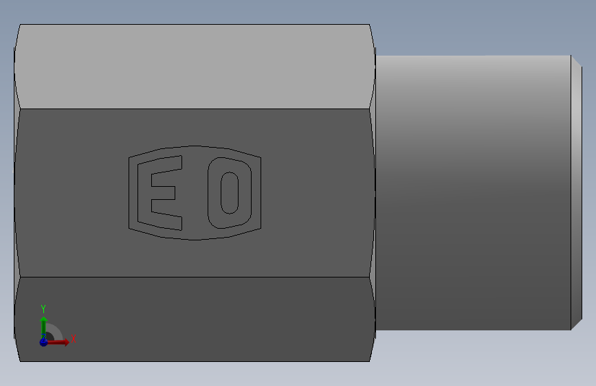 直通内螺纹接头GAI08SMCFX.SLDPRT