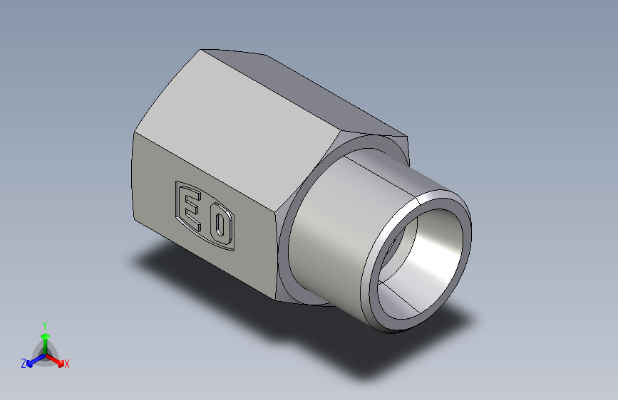 直通内螺纹接头GAI10LMCFX.igs