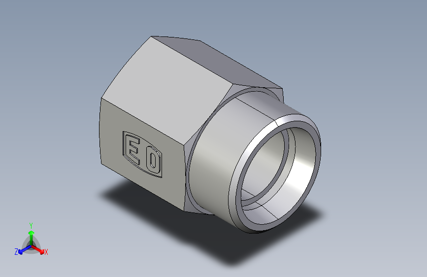直通内螺纹接头GAI22LMCFX.igs