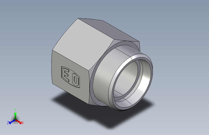 直通内螺纹接头GAI28LMCFX.igs