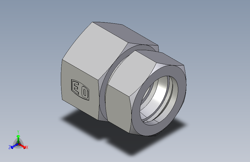 直通内螺纹接头GAI35LMCF.igs