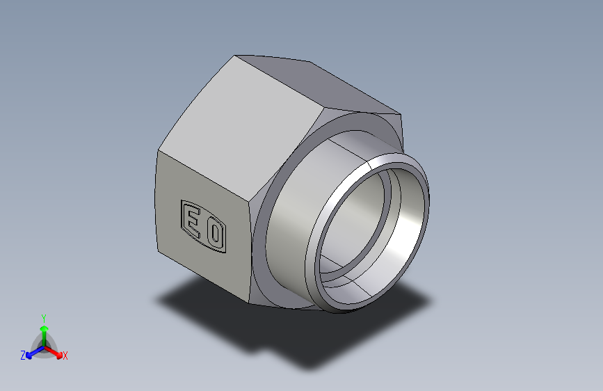 直通内螺纹接头GAI35LMCFX.igs